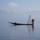 Fischer auf dem Inlesee ikn Myanmar