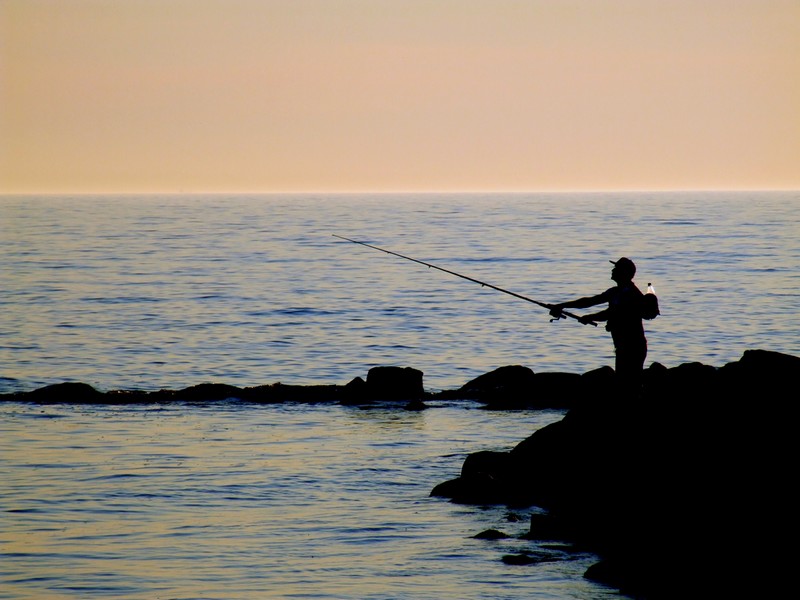 Fischer auf Hiddensee