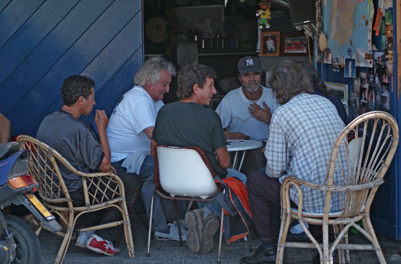 Fischer auf Mallorca - Feierabend