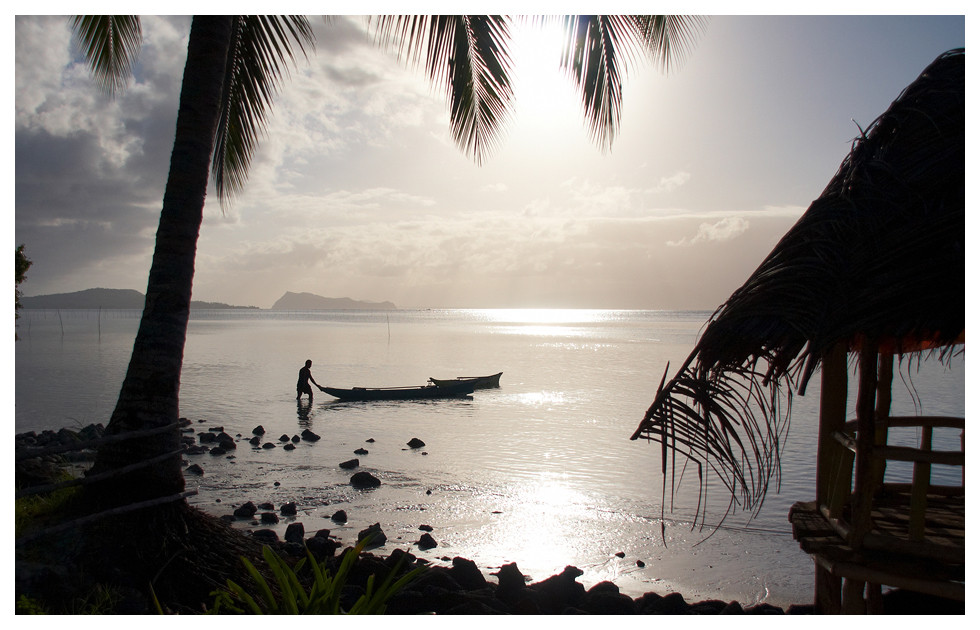 Fischer auf Samoa