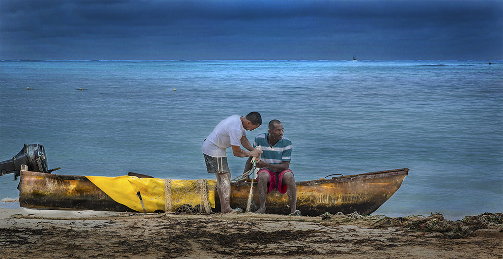 Fischer bei der Arbeit ( Punta Cana)