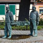 Fischer Denkmal in Arneburg.