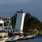 Fischer Hafen von Puerto Morelos