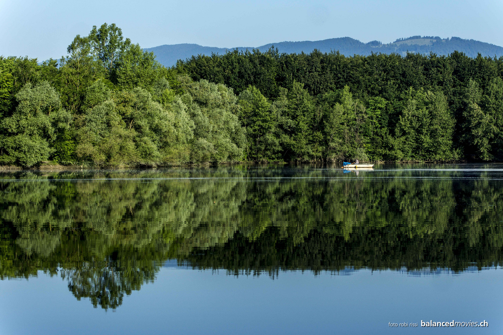 Fischer im Baggersee