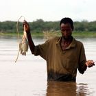 Fischer im Baringosee