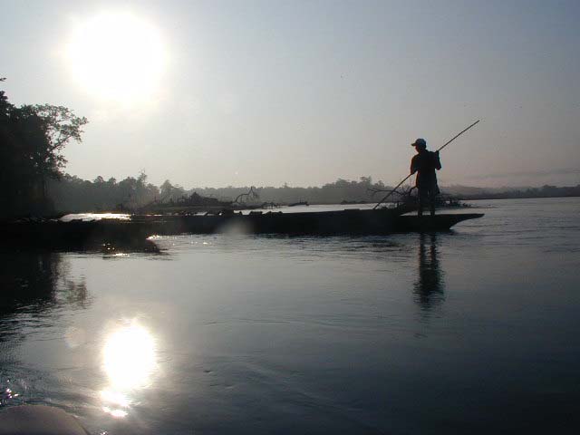 Fischer im Chitwan