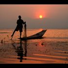 Fischer im Inle Lake