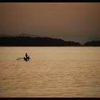 Fischer im Morgenlicht
