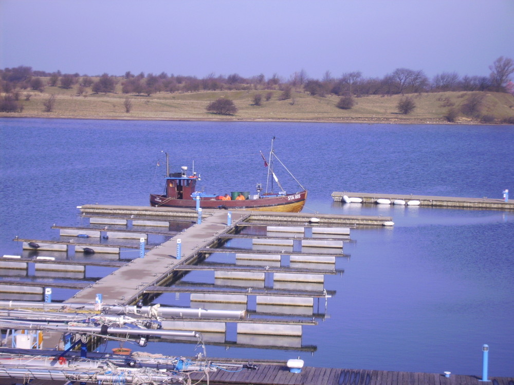 Fischer im Strelasund