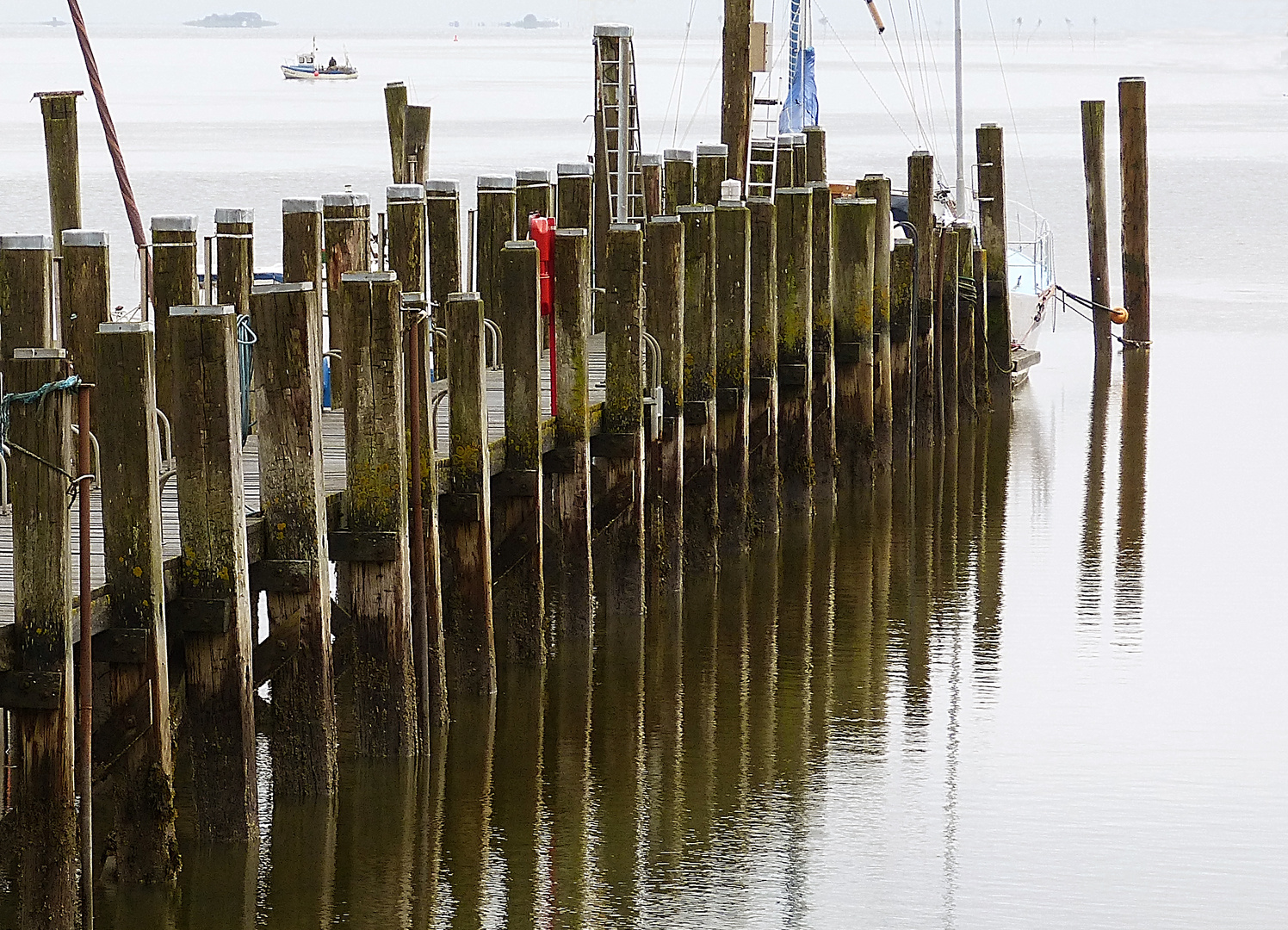 Fischer im Wattenmeer