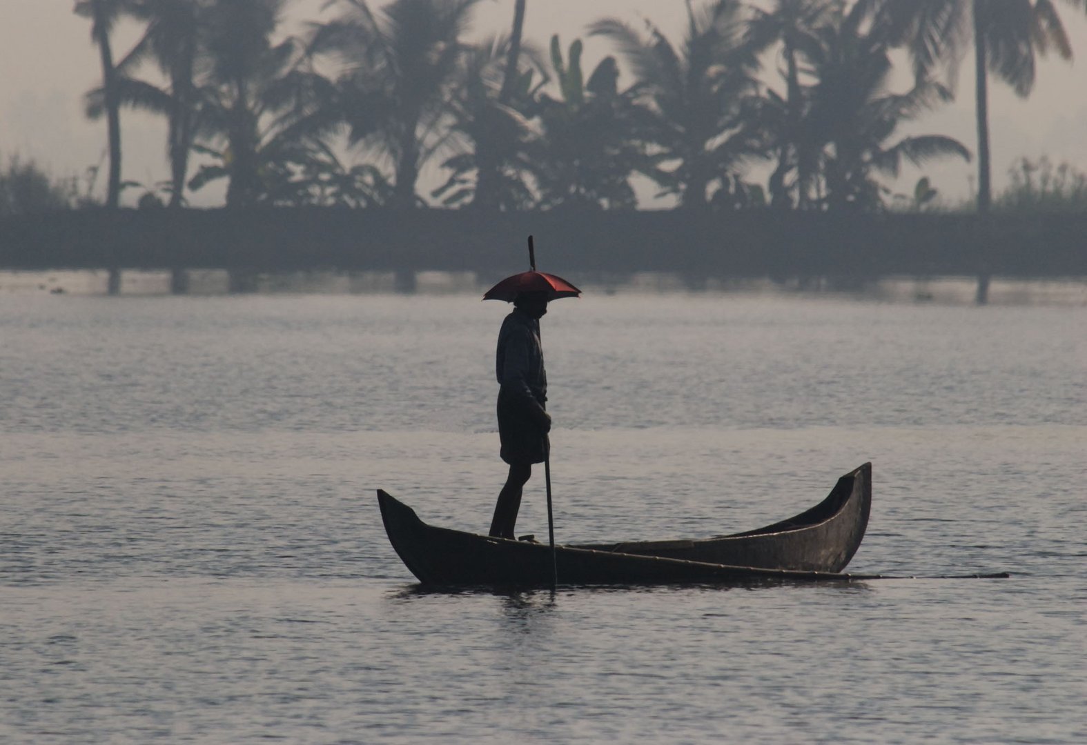 Fischer in den Backwaters