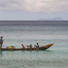 Fischer in der Baie Beau Vallon