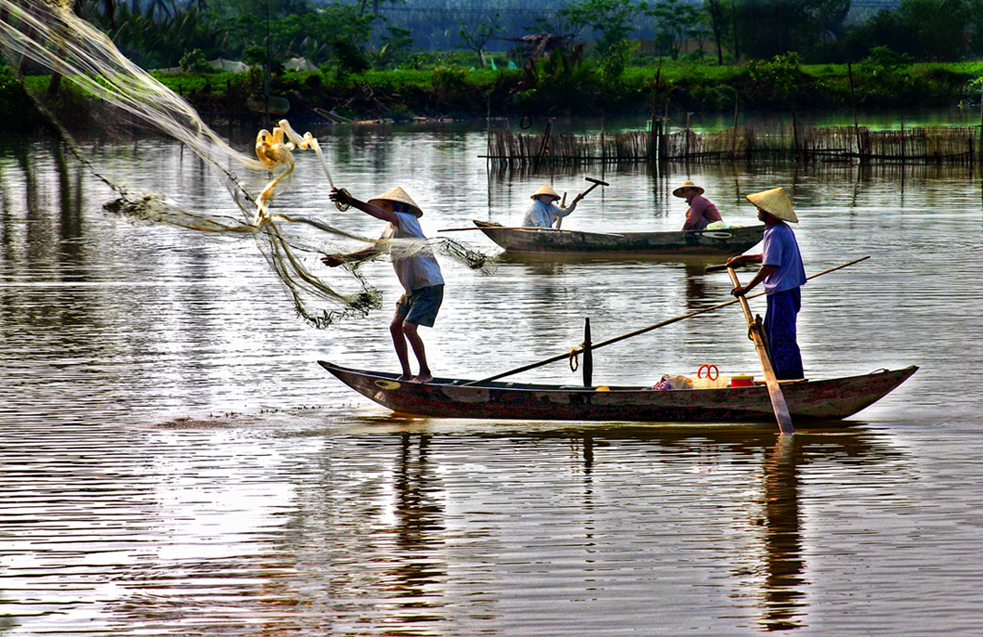 Fischer in Hoi An