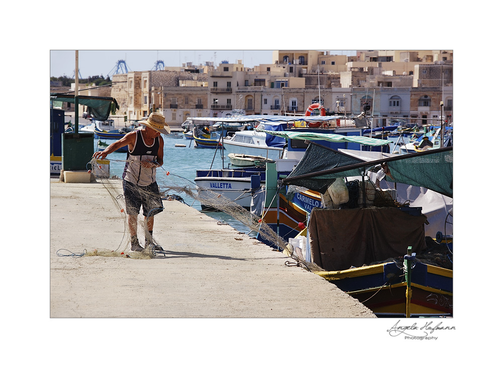 fischer in marsaxlokk