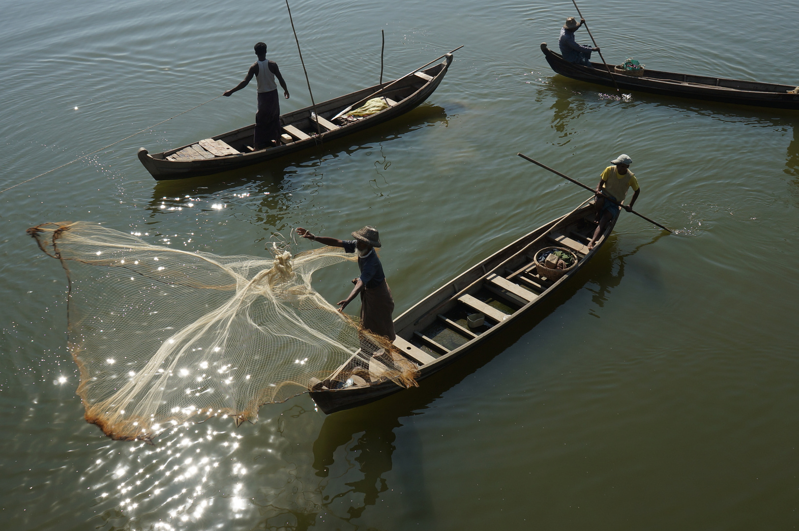 Fischer in Myanmar