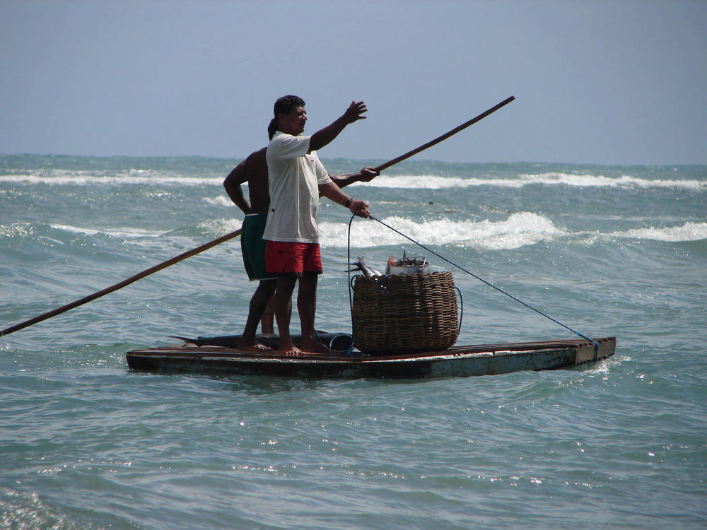 Fischer in Praia da Pipa (Rio Grande do Norte)