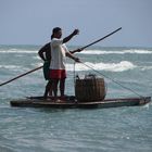 Fischer in Praia da Pipa (Rio Grande do Norte)