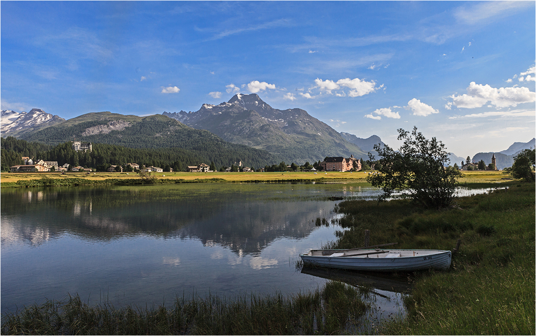 Fischer in Sils-Maria ...