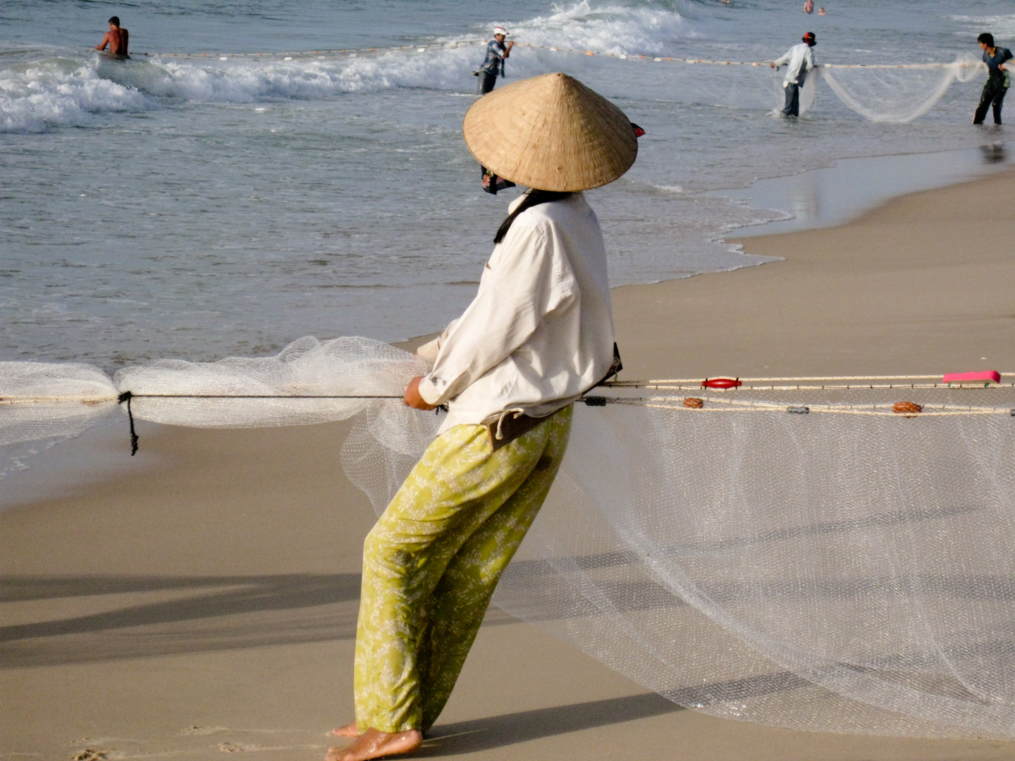 Fischer in Vietnam