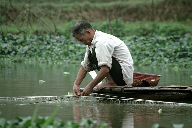 Fischer in Vietnam