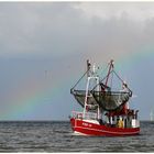 Fischer unterm Regenbogen