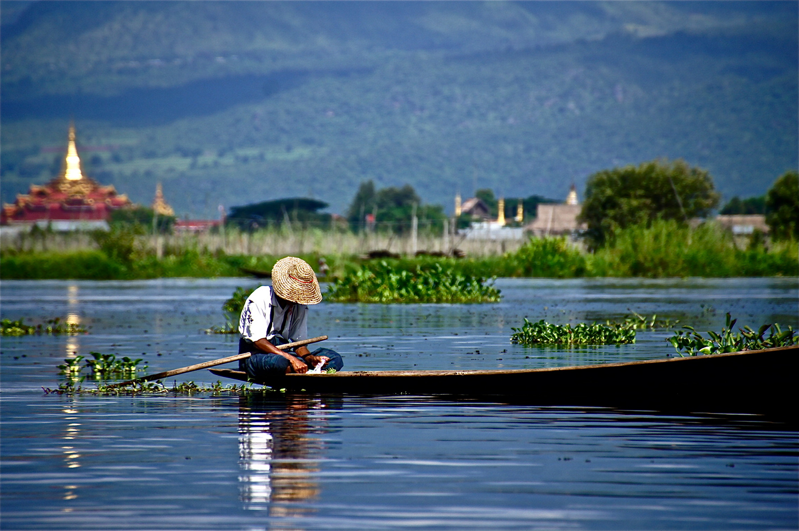 fischer V, inle see, burma 2011