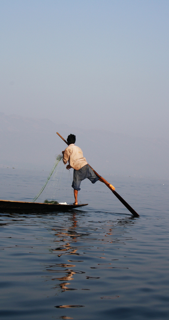 Fischer vom Inle Lake