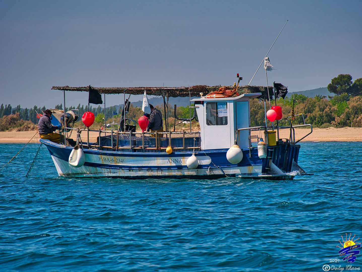 Fischer vor San Pere Pescador  Frühjahr  21