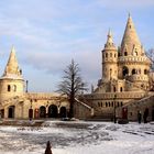 Fischerbastei, Winterstimmung in der Morgensonne