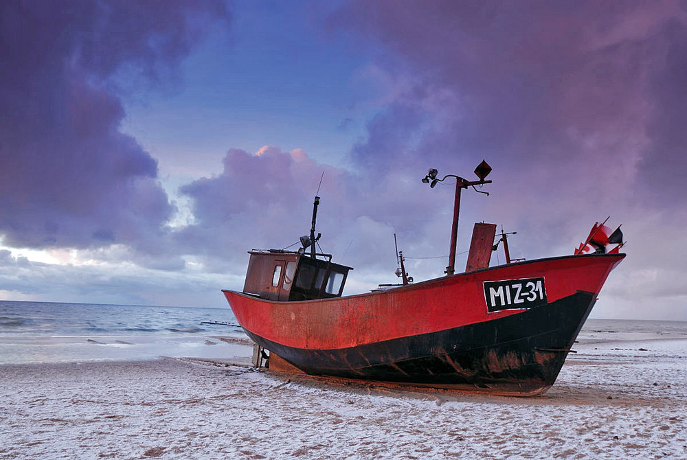 Fischerbooot, Misdroy (Miedzyzdroje, Ostseeküste Polen) / Fishing Boat, Misdroy (Poland)