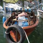 Fischerboot am Lago Maggiore