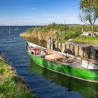 Fischerboot am Peenestrom