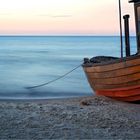 Fischerboot am Strand