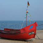 Fischerboot am Strand Ostsee