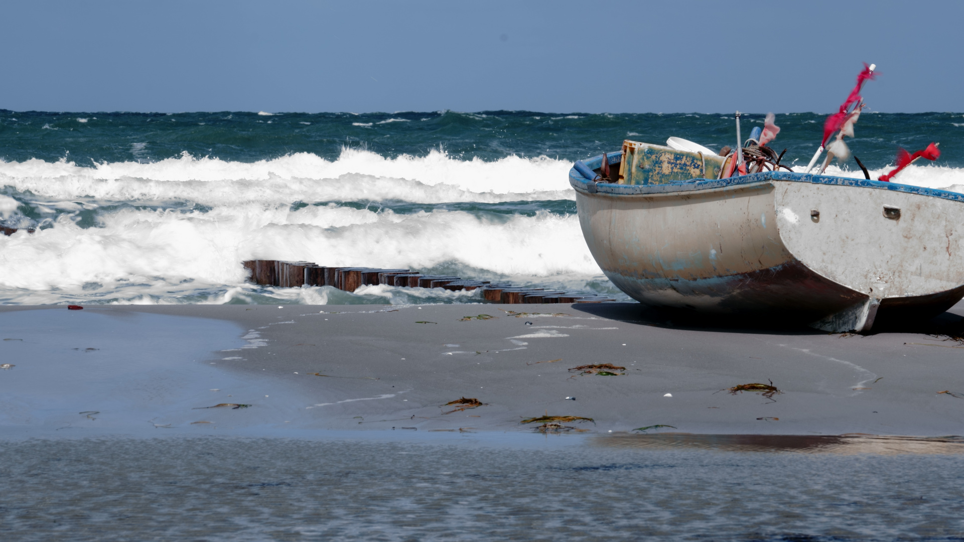 Fischerboot am Strand (Vitte / Insel Hiddensee)