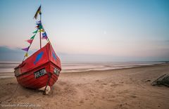Fischerboot am Strand von Ahlbeck