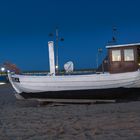 Fischerboot am Strand von Koserow