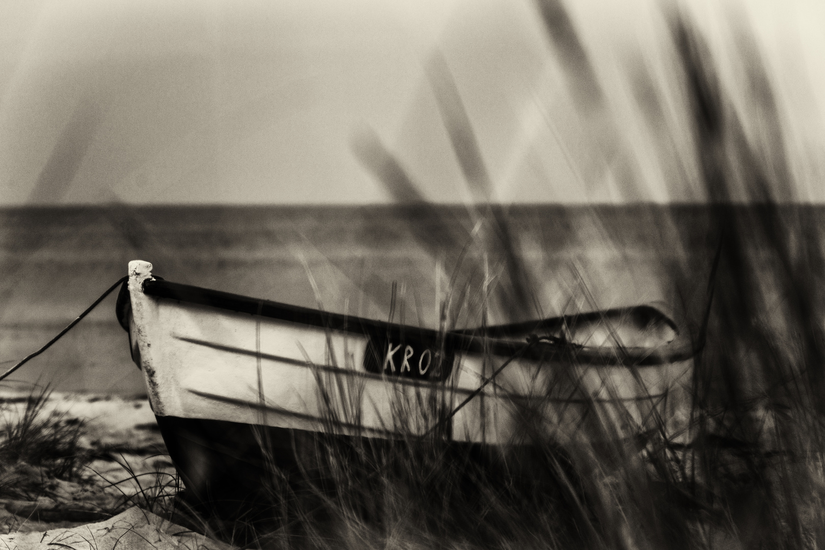 Fischerboot an der Ostsee