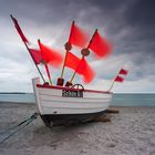 Fischerboot an der Ostsee