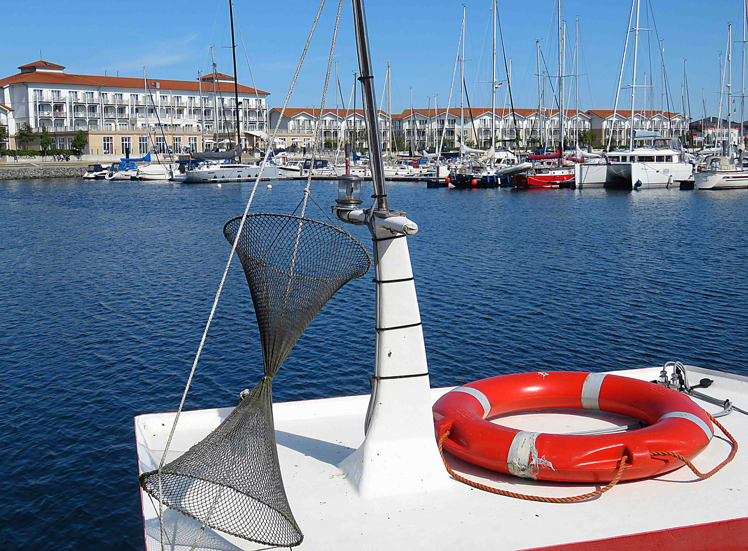 Fischerboot an der Weißen Wiek