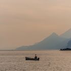 Fischerboot auf dem Gardasee