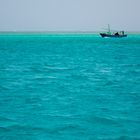 Fischerboot auf dem Roten Meer