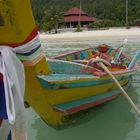 Fischerboot auf Koh Phangan