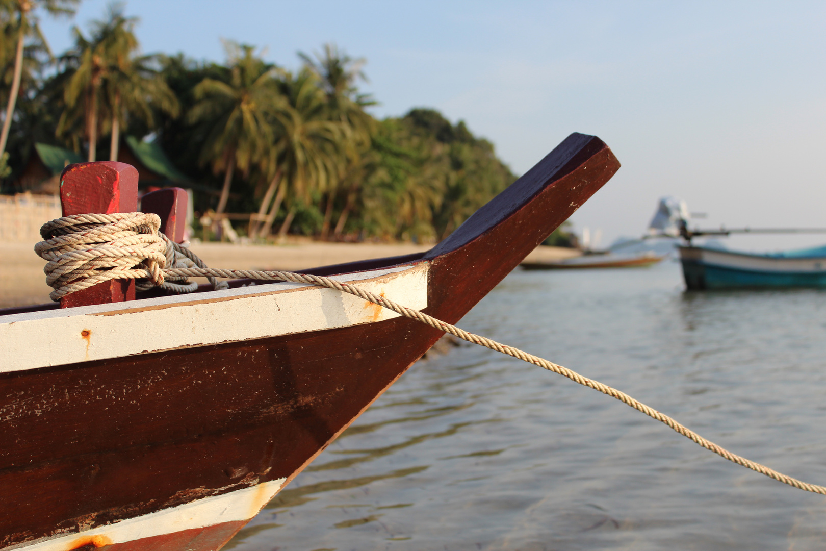 Fischerboot auf Koh Phangan