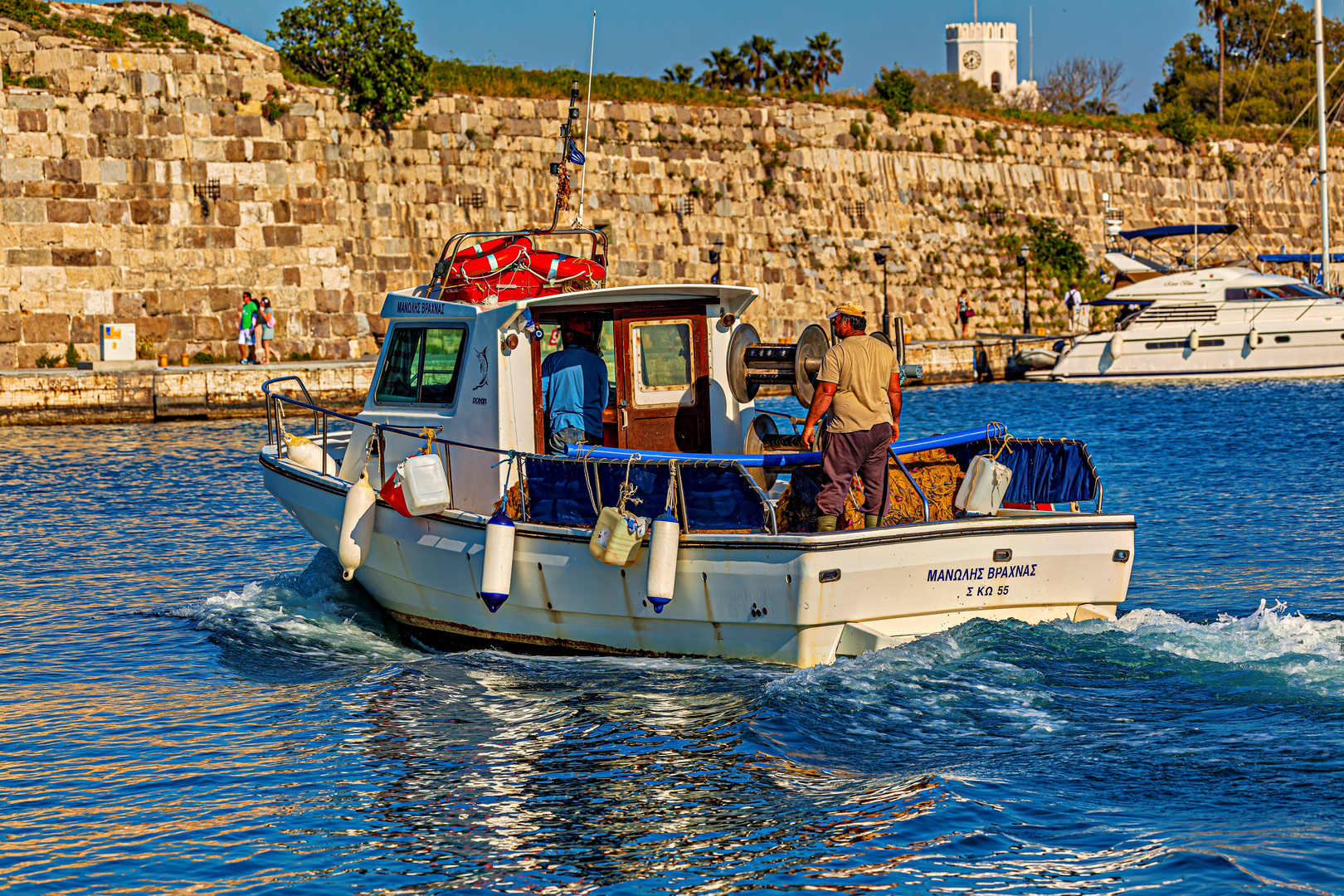 Fischerboot auf Kos