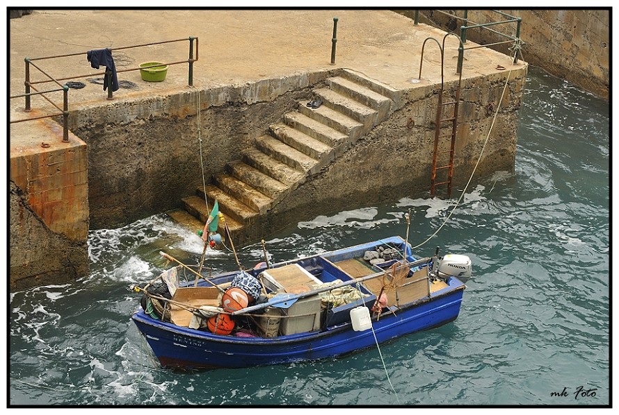 Fischerboot auf Madeira