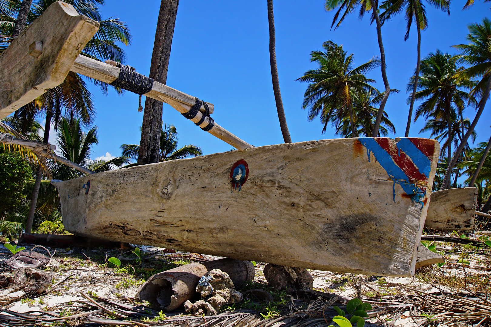 Fischerboot auf Sansibar