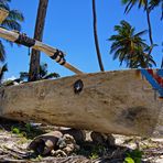 Fischerboot auf Sansibar