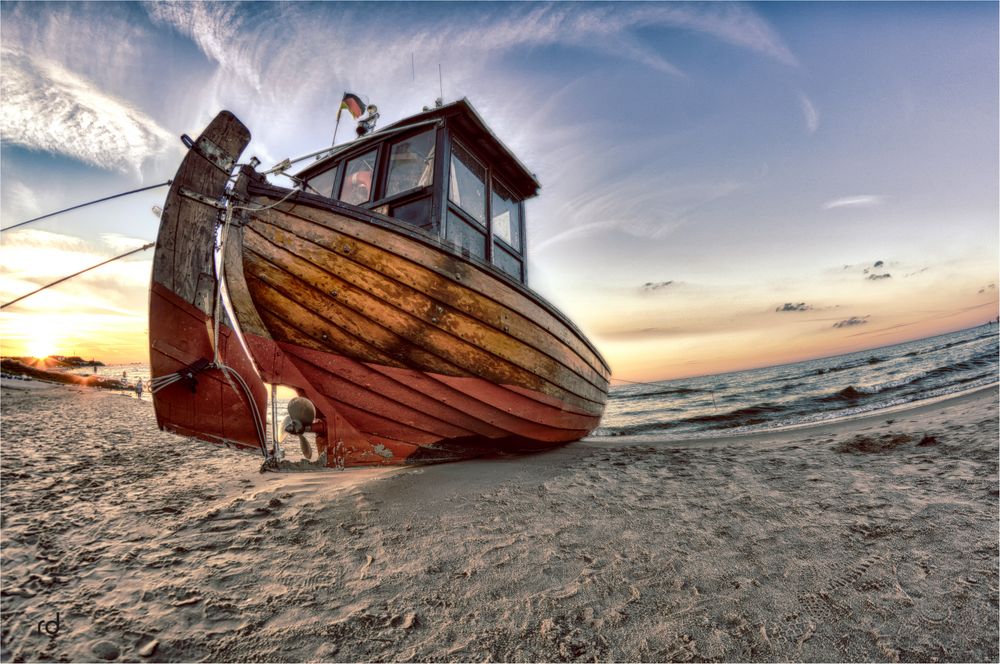 Fischerboot auf Usedom (2017)