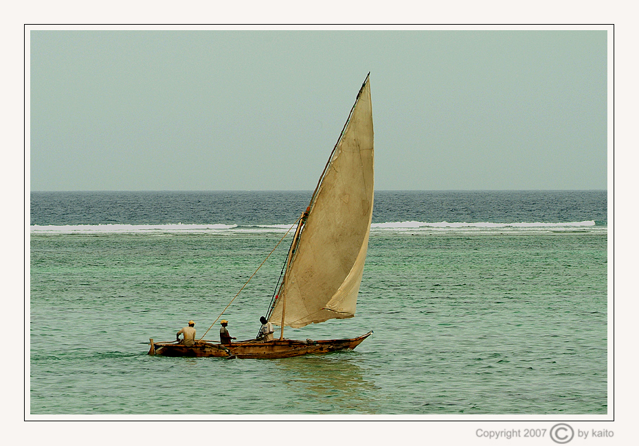 Fischerboot auf Zanzibar (#01)